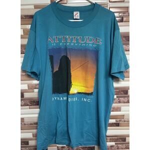 Vintage Jerzees The T-Shirt People Short Sleeve Graphic Shirt Size 2X